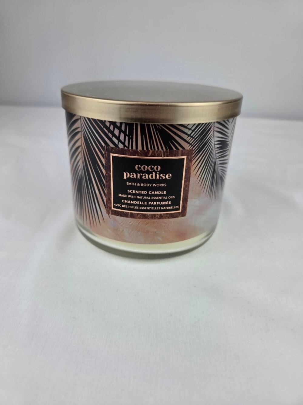 Bath & Body Works Coco Paradise 3-Wick Candle 14.5 oz NEW
